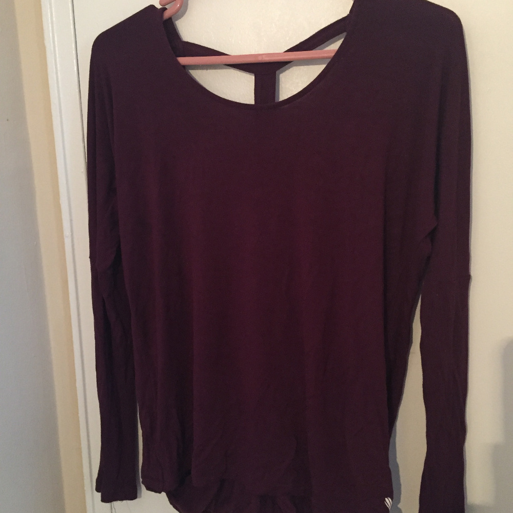 Forever 21 Active Open Back Top